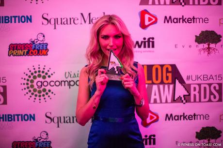 UK BLOG AWARD !!! Fitness On Toast Faya Blog Awards UK London Montcalm Hotel Health Nutrition Workout Recipe Fashion OOTD Gown-3