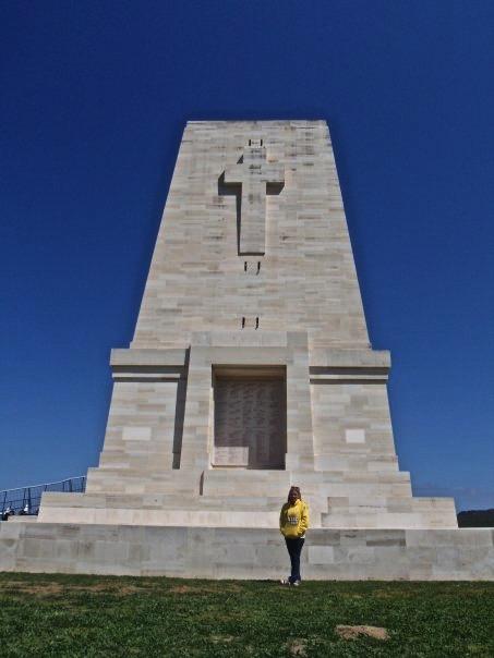 The Lone Pine memorial commemorates more than 4,900 Australian and New Zealand servicemen who died in the Anzac area. Some died at sea buried in the waters off Gallipoli.