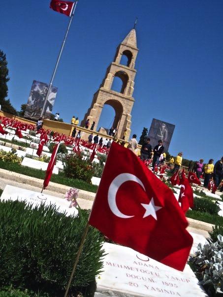 The Turkish 57th Regiment Memorial. 