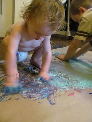 Toddler Art without the Mess