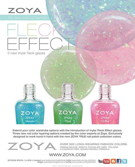 Spotlight: New Zoya True and Zoya Fleck Effects Spring Collections!