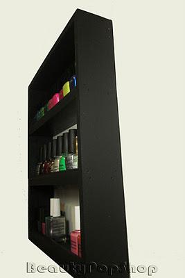 Spotlight: If you can't find it, make it! Nail Polish Rack