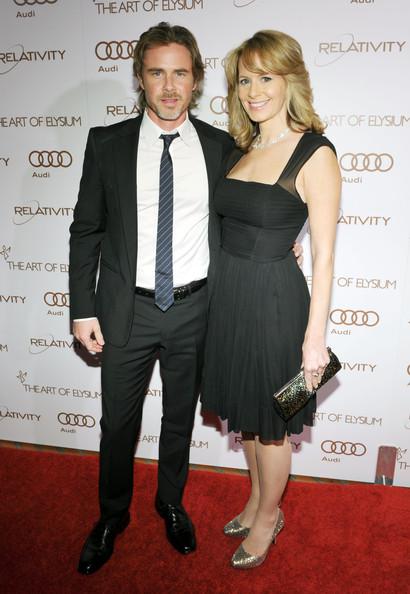 Sam Trammell and Missy Yager attend the 2012 Art of Elysium Heaven Gala