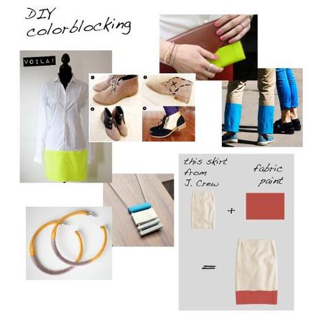 Wear This Now – DIY Colorblocking Wear This Now – DIY Colorblocking