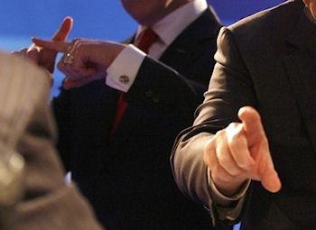The GOP Debate In Hand Gestures