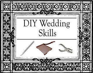 DIY Wedding Skills
