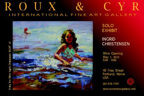 Solo Exhibition Roux and Cyr International Fine Art Gallery