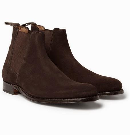 The Boot Goes On:  Grenson Declan Suede Chelsea Boot