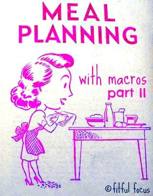Meal Planning With Macros Part II via @FitfulFocus