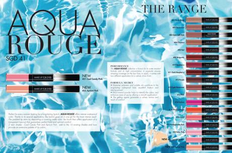 Beauty News: Launch of Make Up For Ever’s Aqua Matic Eyeshadow collection and new Aqua Rouge colours make up for ever aqua rouge new colours