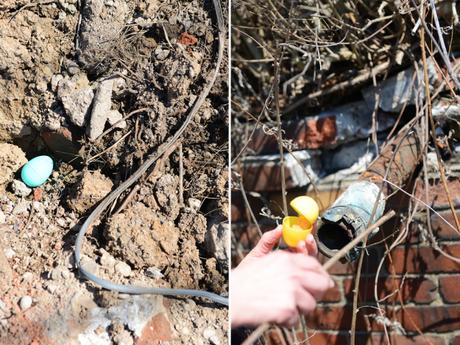 An Easter Egg Hunt on the Farm An Easter Egg on the Farm // www.WithTheGrains.com