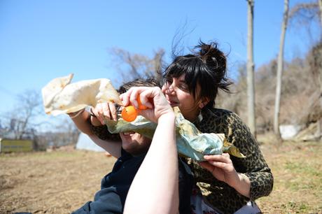 An Easter Egg Hunt on the Farm An Easter Egg on the Farm // www.WithTheGrains.com