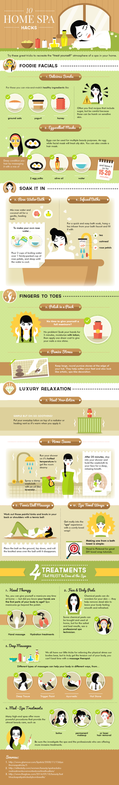 Relax with these Spa Hacks from Bewildered Bug
