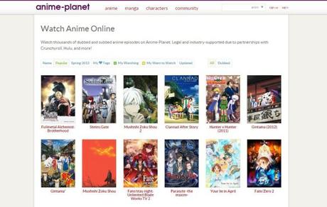 AP Anime Planet