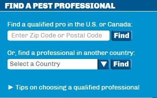 I need to find a Pest Professional, how can I do that that? Findapro