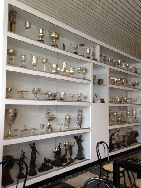 This is just half of the trophy cabinet...