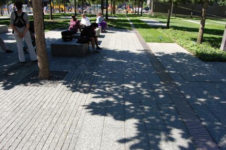 9/11 Memorial, Manhattan, New York City, USA - Paving Surrounding the Memorial 9/11 Memorial, Manhattan, New York City, USA - Paving Surrounding the Memorial