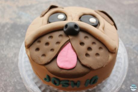 Pug Dog Cake