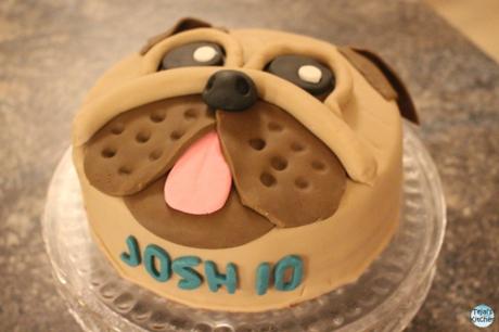 Pug Dog Cake