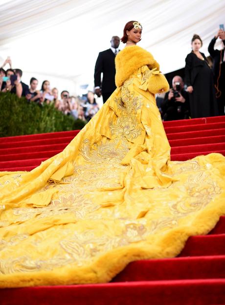 Rhianna and other stars at Met Ball 2015 Met Ball 2015 Rhianna