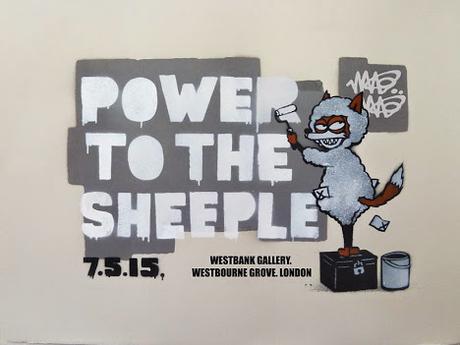 MauMau Power To The Sheeple London Exhibition