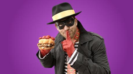 The Hamburglar is all grown up, slimmed down — and with a family.
