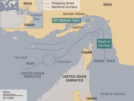 Iran releases Maersk Tigris ......news from Strait of Hormuz