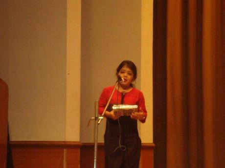 Jyoti Arora, author of Lemon Girl, speaking on Thalassemia Day