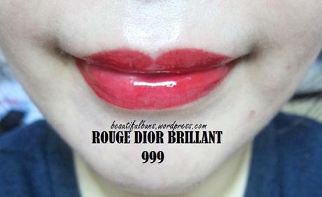Review: Dior Rouge Dior Brillant 999 Dior Rouge Dior Brillant (4)