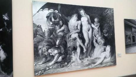 photographic reproduction of lost Rubens at Bode Museum, Berlin