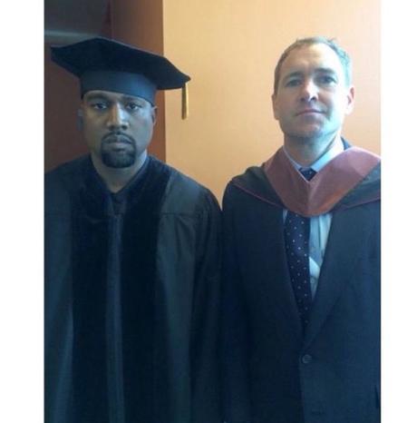 Kanye West Recieves Honorary Doctorate from The Art Institute of Chicago Kanye West Recieves Honorary Doctorate from The Art Institute of Chicago