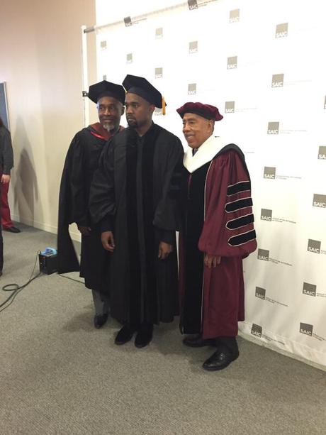 Kanye West Recieves Honorary Doctorate from The Art Institute of Chicago Kanye West Recieves Honorary Doctorate from The Art Institute of Chicago