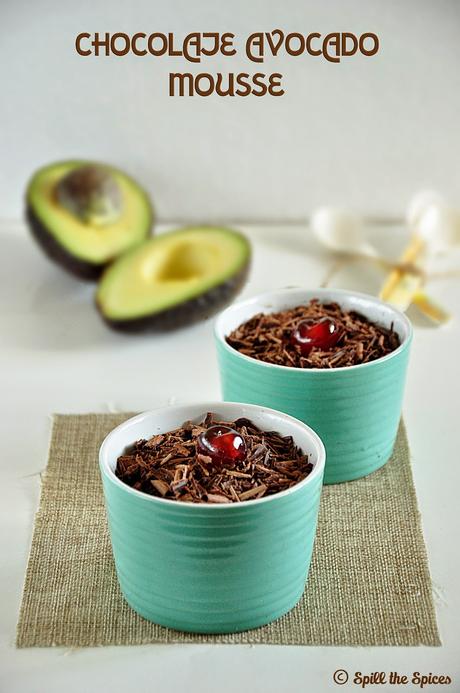Chocolate Avocado Mousse Chocolate Avocado Mousse