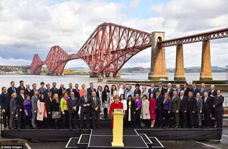 Scot Nicola Sturgeon and the ..... 'gael force' !!