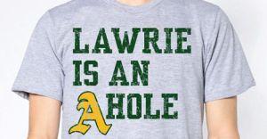 lawrie a hole shirt