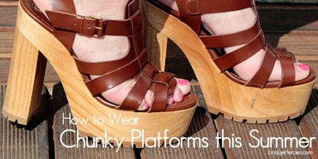 How to Wear Chunky Platform Sandals