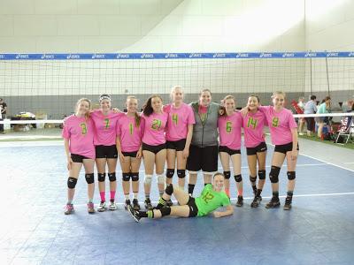 Last Volleyball Tournament with Webfoot 13 Silver