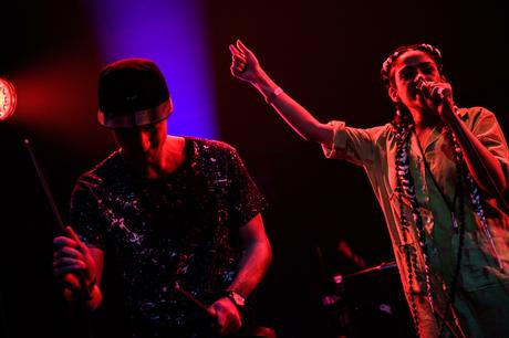 ALO WALA at Sonar Copenhagen Singer Shivani and drummer Alexander Valentino Clerici