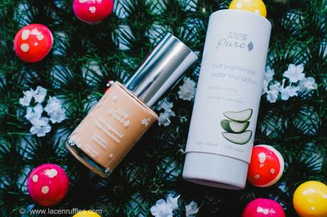 Toxin-free Beauty Reviews: 100% Pure Fruit Pigmented Sheer Water Foundation Toxin-free Beauty Reviews: 100% Pure Fruit Pigmented Sheer Water Foundation