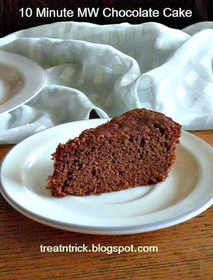 10 Minute MW Chocolate Cake 10 Minute MW Chocolate Cake