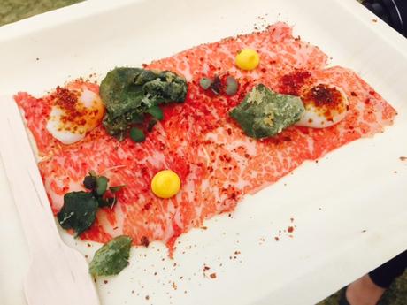 Brave the rain & have a Taste of Perth Nobu-Wagyu-Carpaccio