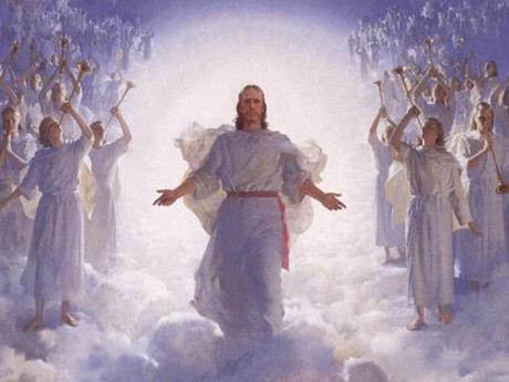 Sunday Devotional: “I will be with you always” Christ with angels