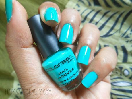 Colorbar Pro Mini Nail Lacquer : Ocean Green