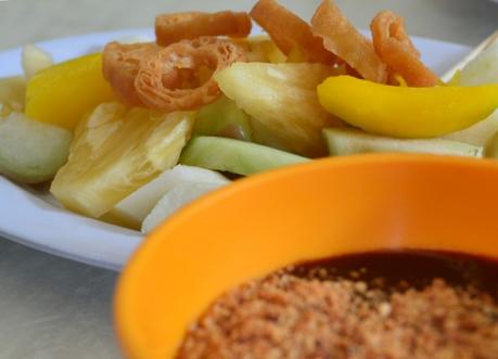 Essential Eating Guide to Asia Fruit Rojak in Chilli, Top 50 Foods of Asia, Asian Food Guide