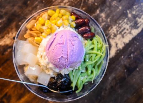 Essential Eating Guide to Asia AIS Kacang Dessert, Top 50 Foods of Asia, Asian Food Guide