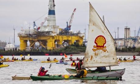 Shell in news ~ for a video - storyboard arctic oil !!!