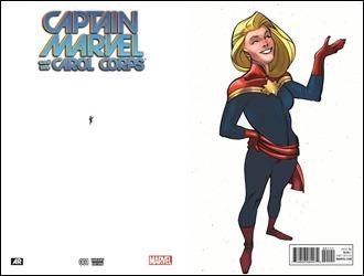 Captain Marvel And The Carol Corps #1 Cover - Ant-Sized Variant