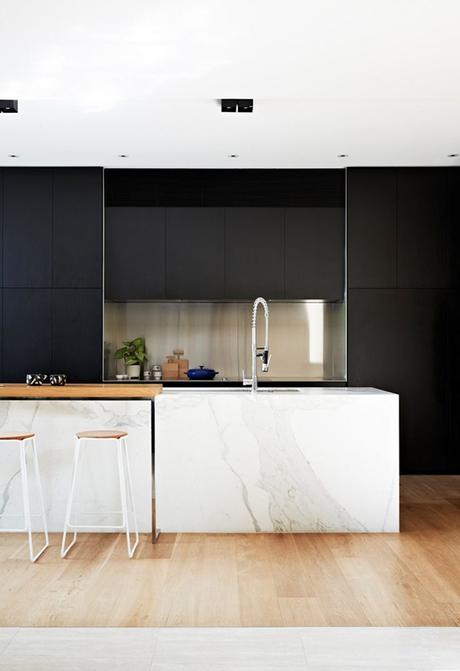 LOVE or NOT: Minimalistic black kitchens Minimalistic black kitchens | Image via Contemporist
