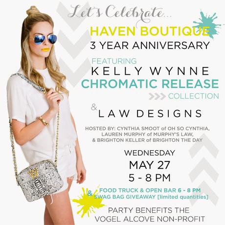 Join Me Wednesday, May 27 at Haven To Shop For A Cause