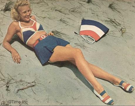 1940s War Era influence on Swimsuit Style 1940s War Era influence on Swimsuit Style